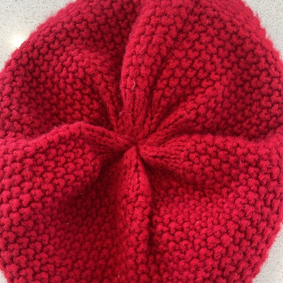 Y2k Red Beanie - Picture 4 of 5